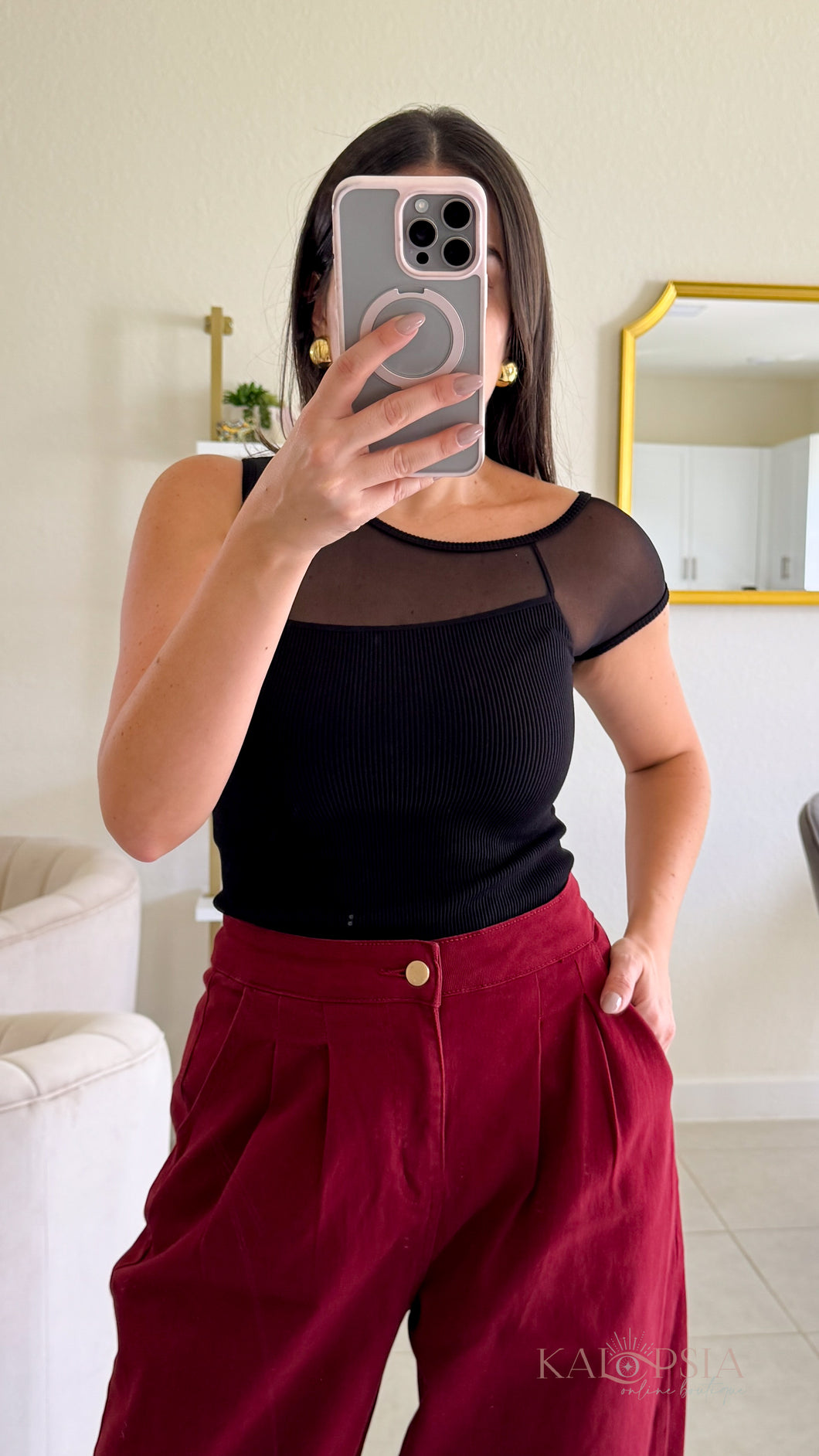 Cross Asymmetrical Top