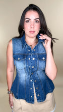 Load image into Gallery viewer, Lismar Denim Vest Top
