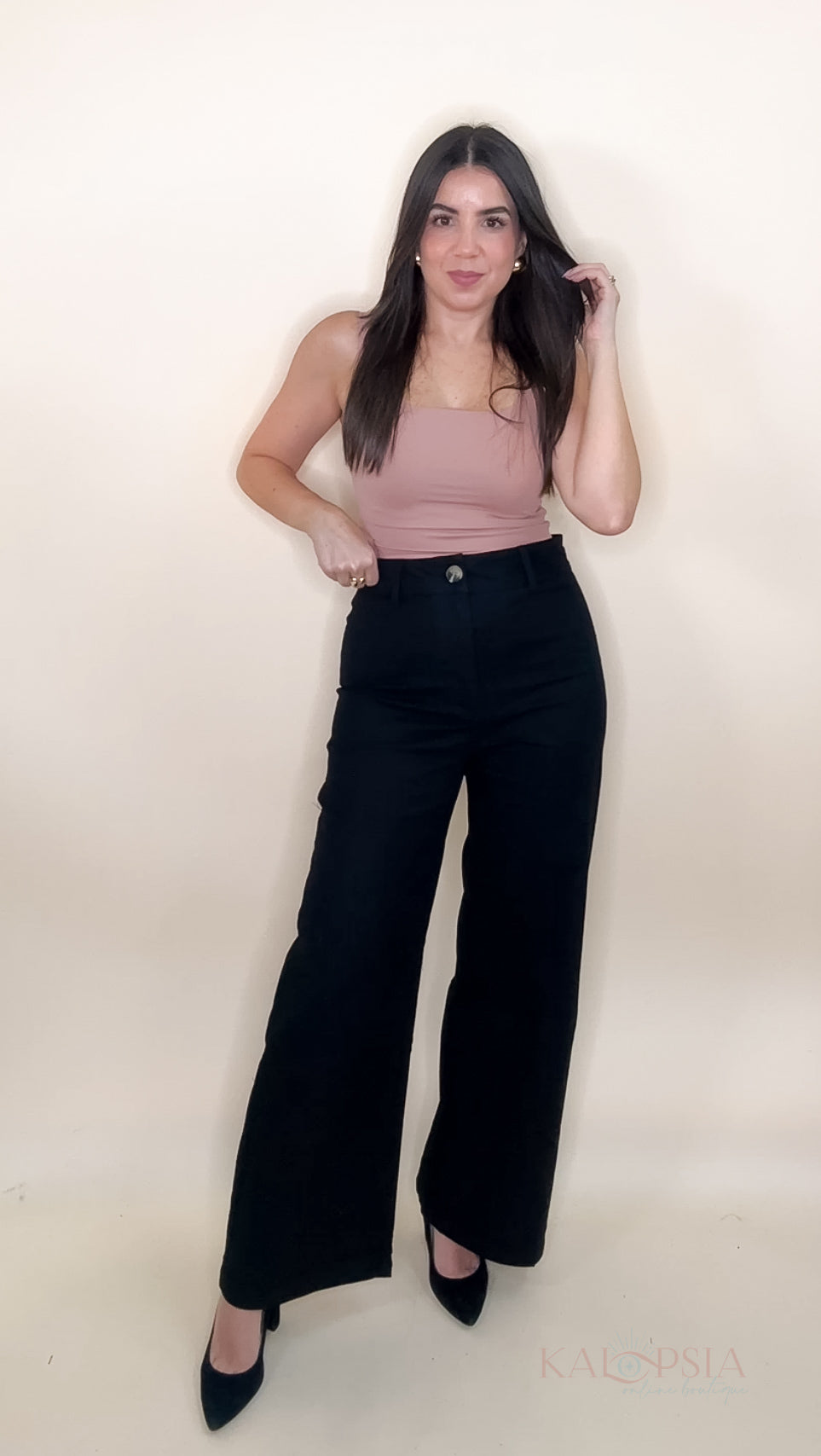Brianna Stretchy Denim Pants