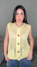 Load image into Gallery viewer, Crochet Vest
