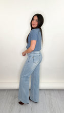 Load image into Gallery viewer, Adela Asymmetrical Waist Jeans
