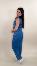 Load image into Gallery viewer, Very Chic Denim Jumpsuit
