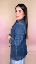 Load image into Gallery viewer, Very Chic Denim Blazer

