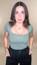 Load image into Gallery viewer, Amishi Short Slv Basic Bodysuit
