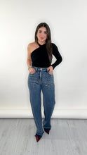 Load image into Gallery viewer, Stars Rhinestone Denim Pants
