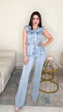 Load image into Gallery viewer, Riviera Denim Two Piece Set
