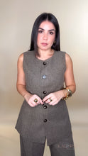 Load image into Gallery viewer, Perfect Long Vest Two Piece Set
