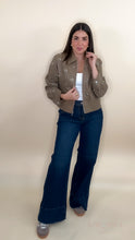 Load image into Gallery viewer, Kale Faux Leather Jacket
