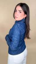 Load image into Gallery viewer, Denim Long Sleeve Top
