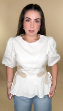 Load image into Gallery viewer, Side Flower Blouse
