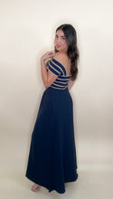 Load image into Gallery viewer, Stunning Asymmetrical Dress - Navy
