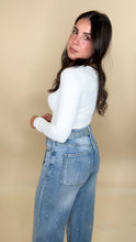 Load image into Gallery viewer, Dina Rhinestone Denim Pants
