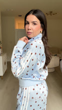 Load image into Gallery viewer, Comfy Polka &amp; Stripes Set - Light Blue
