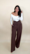Load image into Gallery viewer, Kriss Palazzo Pants Brown
