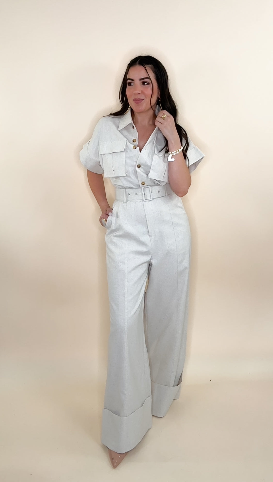Debbie Linen Jumpsuit