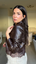 Load image into Gallery viewer, Jenni Faux Leather Top
