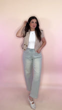 Load image into Gallery viewer, Splashed Barrel Denim Pant

