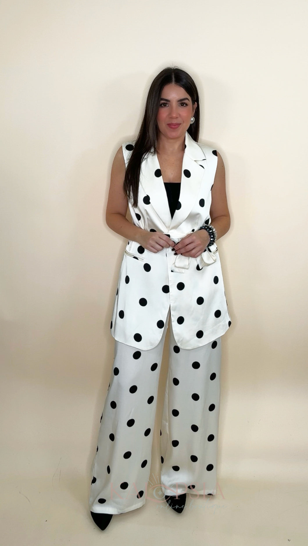 Polka Dots Two Piece Set