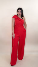 Load image into Gallery viewer, Lady in Red Jumpsuit

