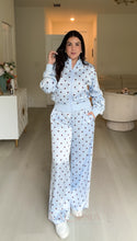 Load image into Gallery viewer, Comfy Polka &amp; Stripes Set - Light Blue
