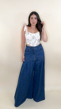 Load image into Gallery viewer, Ginny Wide Leg Denim Pants
