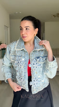 Load image into Gallery viewer, Statement Piece Denim Jacket
