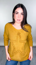 Load image into Gallery viewer, Star Sweater Top
