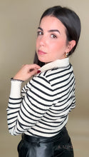 Load image into Gallery viewer, Striped Top Cardigan
