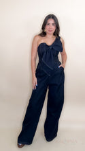 Load image into Gallery viewer, One Shoulder Denim Jumpsuit
