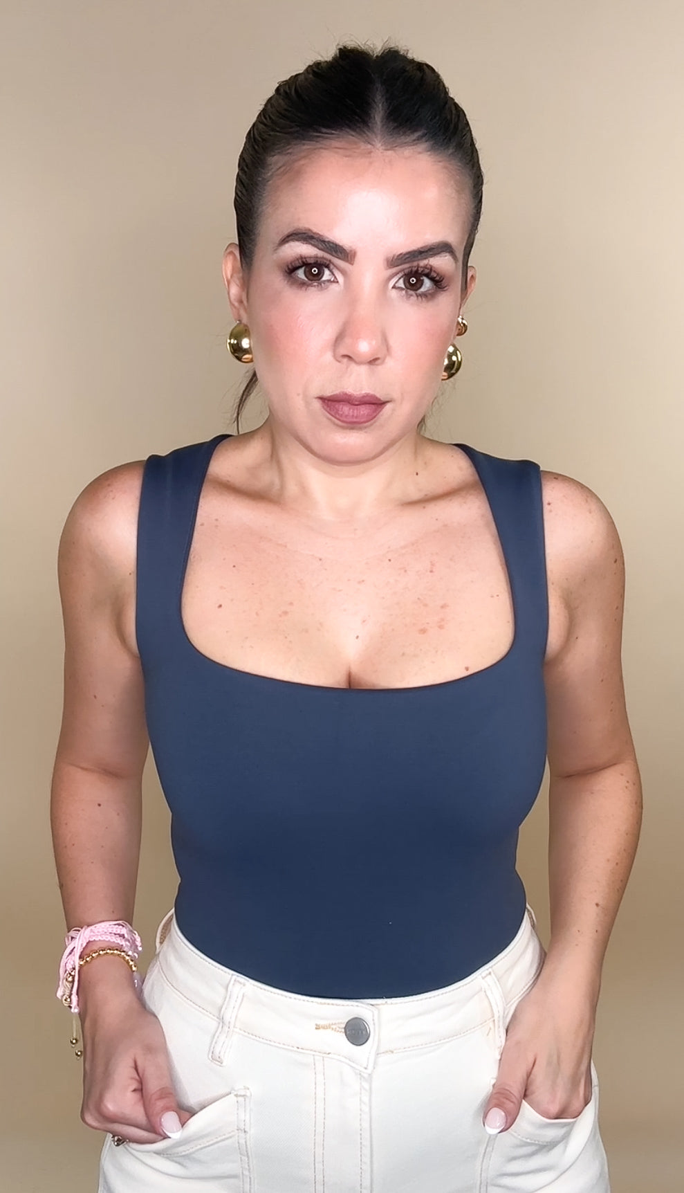 Sussy Bodysuit - Navy