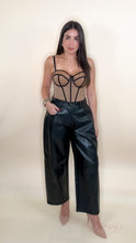 Load image into Gallery viewer, Faux Leather Barrel Pants
