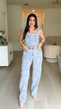 Load image into Gallery viewer, Blooming Denim Two Piece Set
