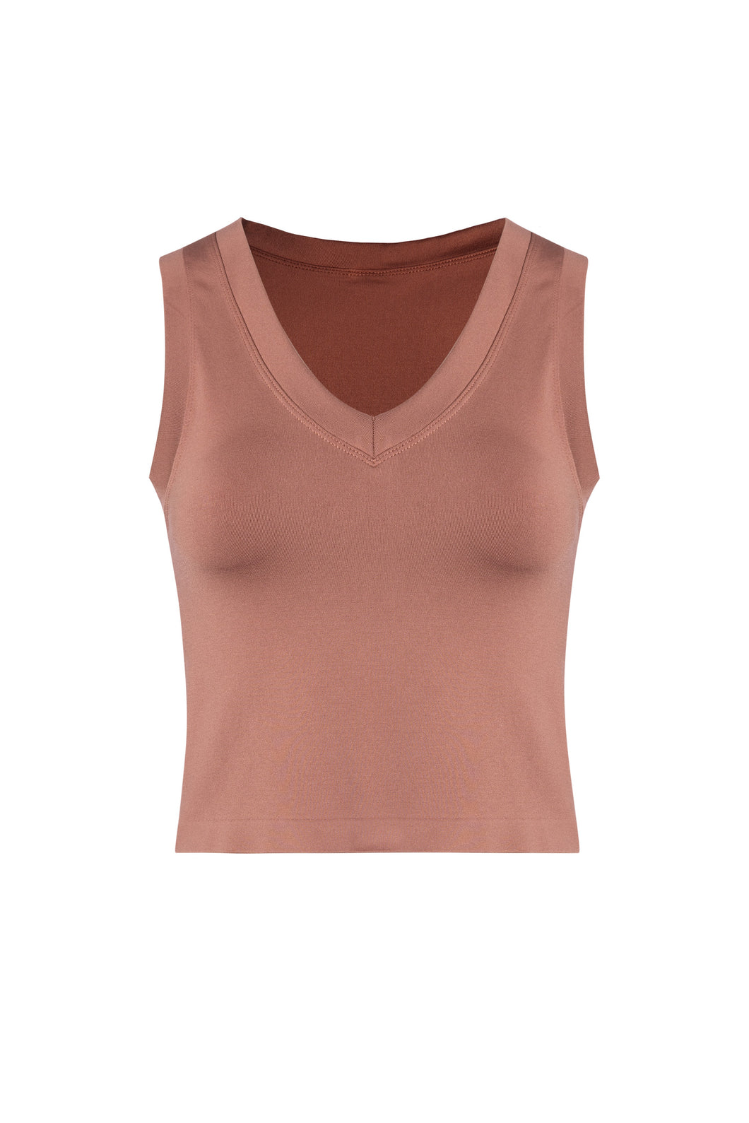 Skims Dupe Basic V-Neck Top