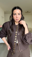 Load image into Gallery viewer, Alice Two Piece Set - Chocolate
