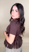 Load image into Gallery viewer, Lillie Peplum Top (3 colors)

