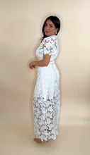Load image into Gallery viewer, Angel Embroidered Maxi Dress
