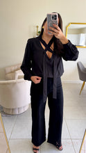 Load image into Gallery viewer, Carolyn Long Sleeve Blouse - Black

