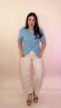 Load image into Gallery viewer, Lirio Denim Blouse
