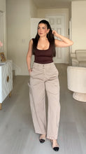 Load image into Gallery viewer, Lissa Barrel Casual Pants - Sand
