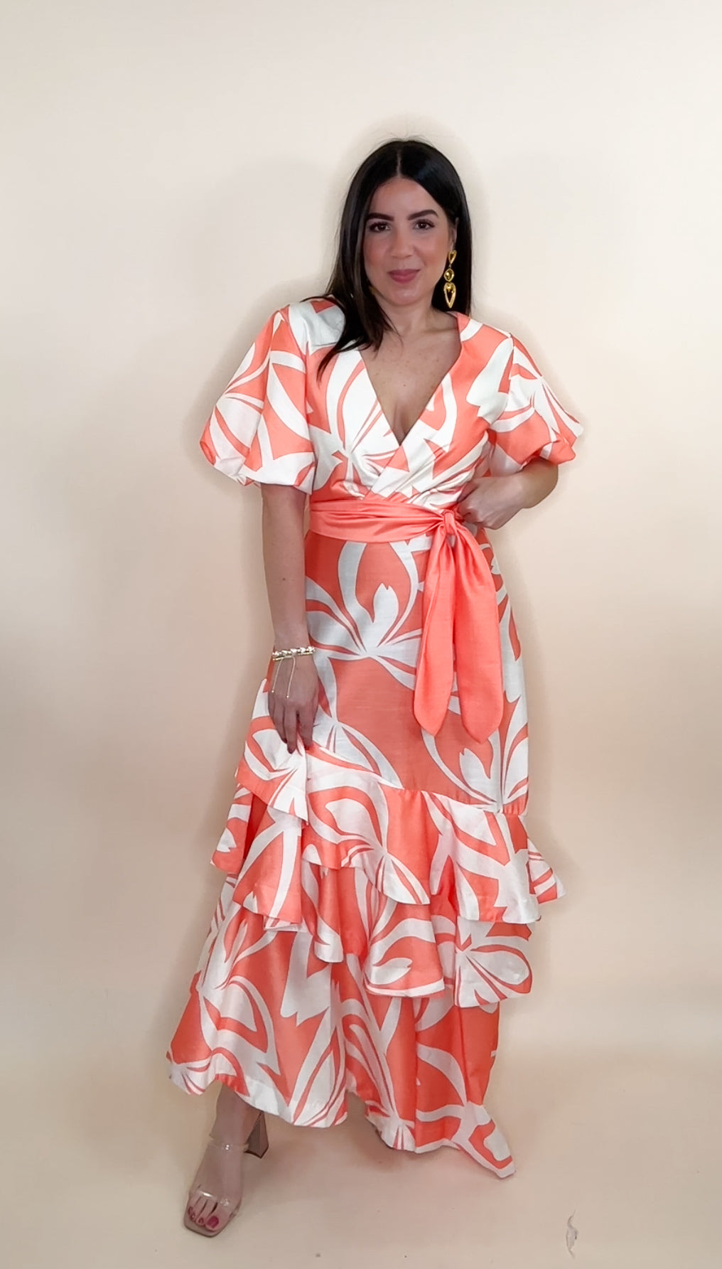 Cathy Asymmetrical Maxi Dress