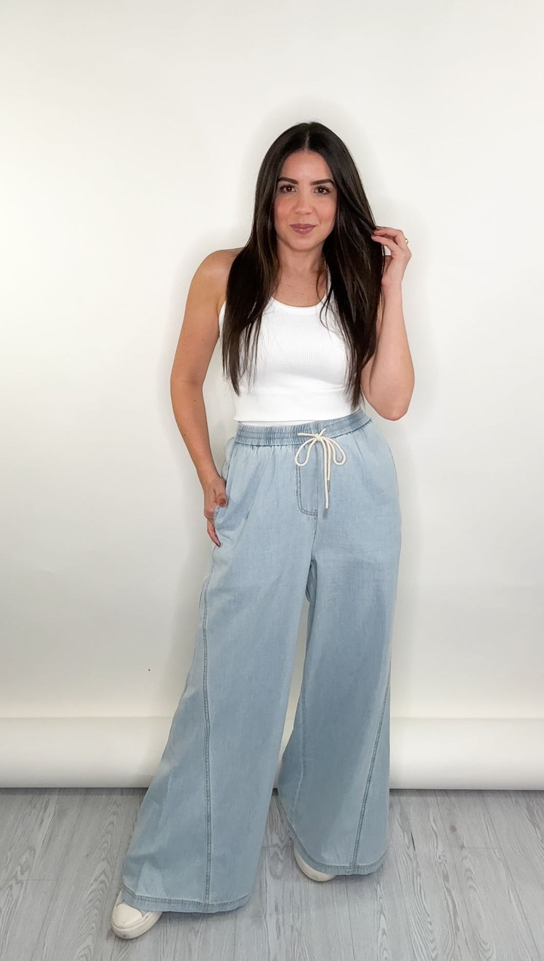 Tari Comfy Denim Pants