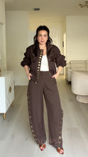 Load image into Gallery viewer, Alice Two Piece Set - Chocolate
