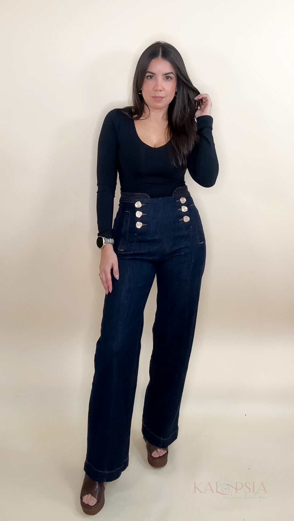 Mila Denim Pants