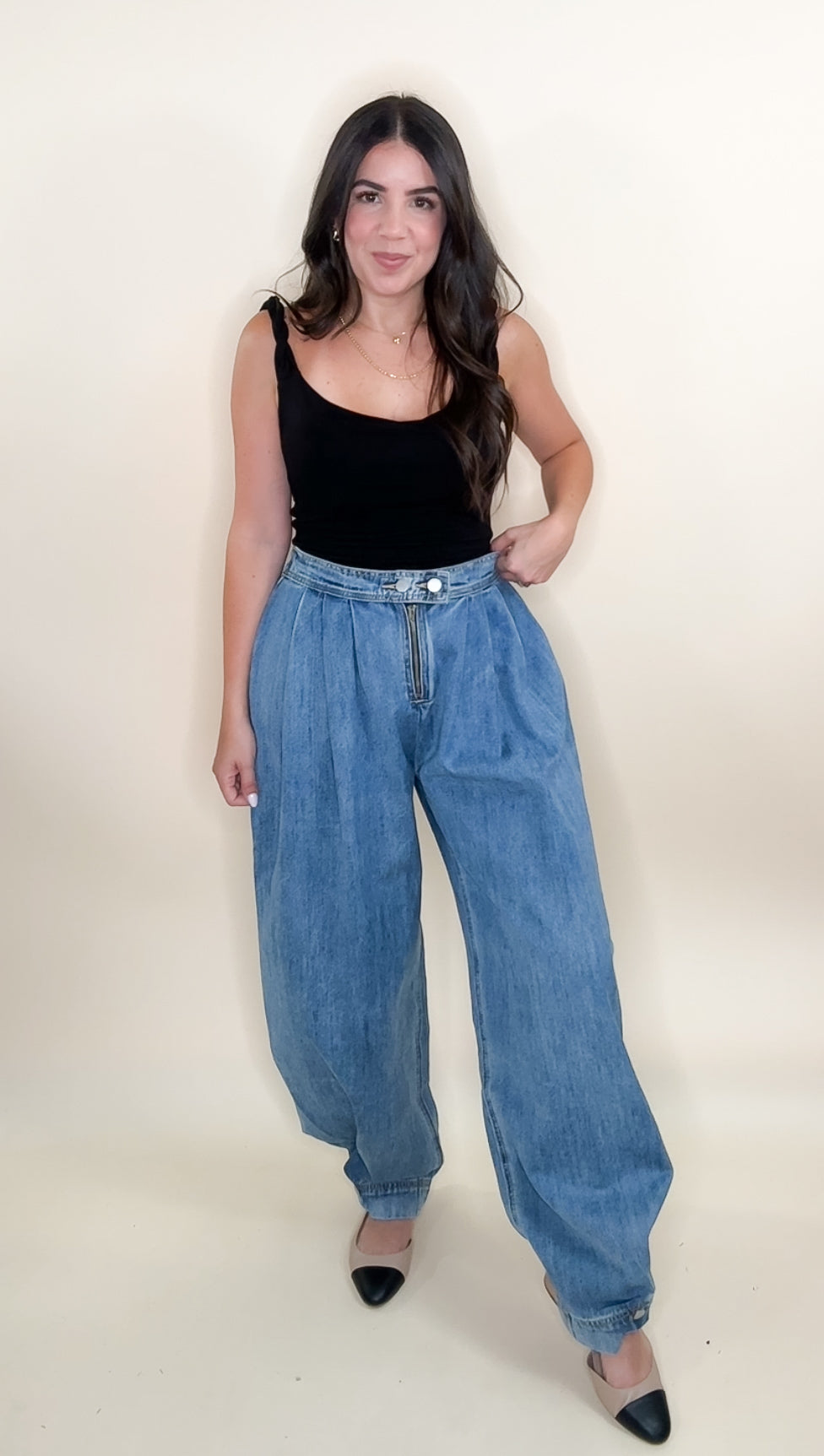 The Comfy Denim Pants
