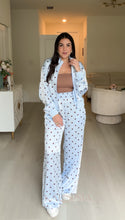 Load image into Gallery viewer, Comfy Polka &amp; Stripes Set - Light Blue

