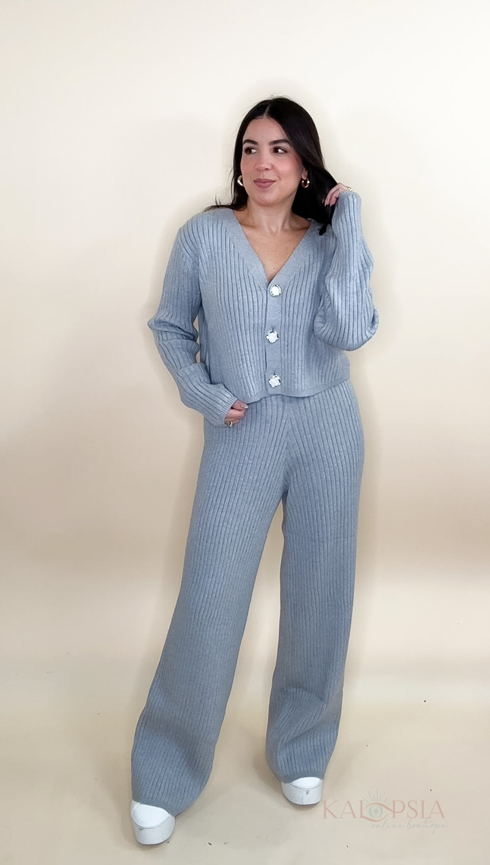 Yury Two Piece Set - Grey