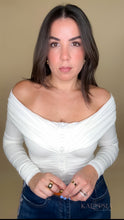 Load image into Gallery viewer, Off Shoulder Bodysuit
