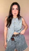 Load image into Gallery viewer, Arito Denim Short Set
