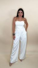 Load image into Gallery viewer, Waves Strapless Two Piece Set - White
