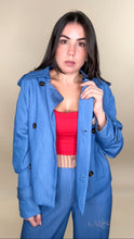 Load image into Gallery viewer, Taylor Two Piece Set - Light Denim Blue
